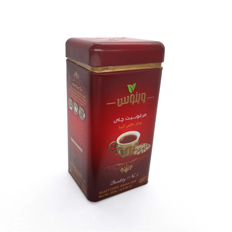 Kaleng Penyimpanan Teh Kaya